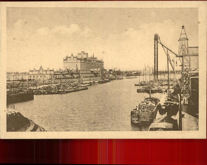 Strasbourg Alsace Port du Rhin Bassin de Commerce Rheinha