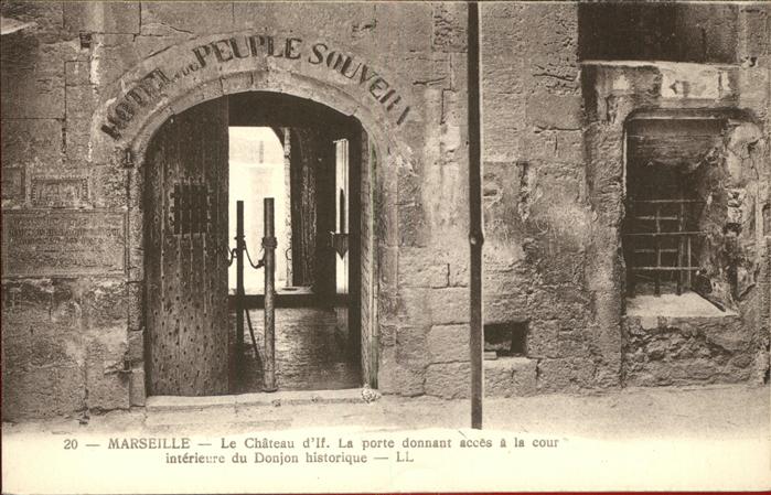 Marseille Bouches-du-Rhone Chateau d_If Donjon historique