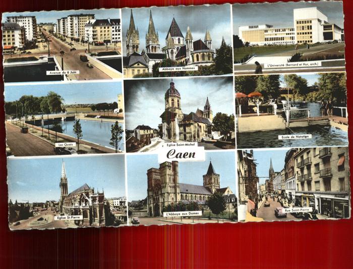 Caen Avenue du 6 Juin Abbaye Universite Ecol