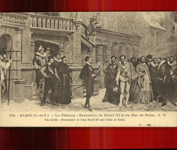 Blois 41 Chateau Henri III Duc de Guise