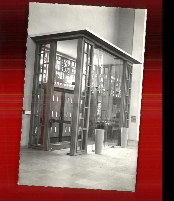 Strasbourg Alsace Eglise du Sacre Coeur Tambour d_Entree