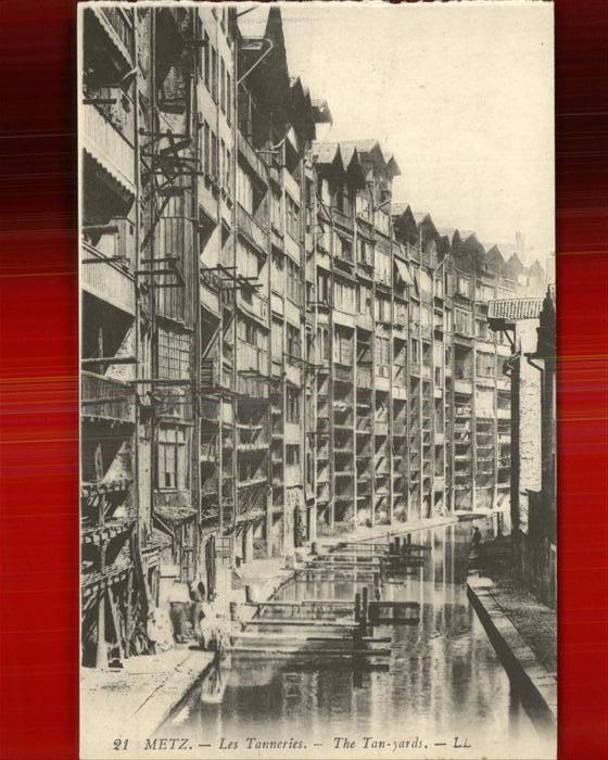 Metz  57 Moselle Les Tanneries