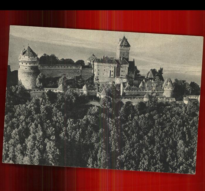 Hohkoenigsburg Haut-Koenigsbourg Vue generale