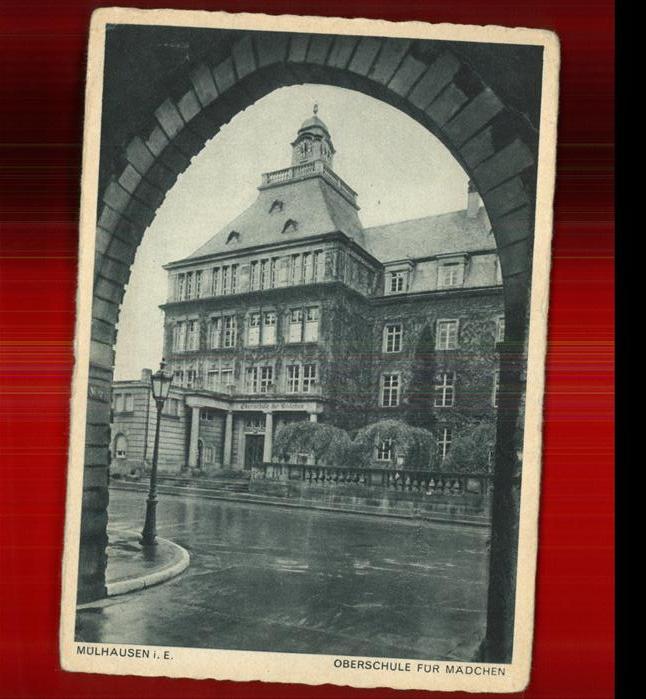 Muelhausen Elsass Oberschule für Mädchen