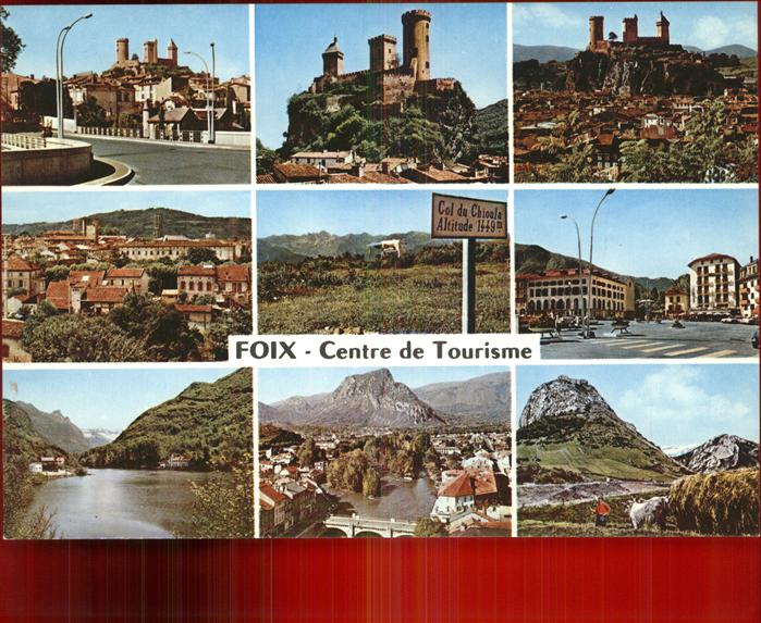 Foix Divers aspects de la ville Pamiers Col