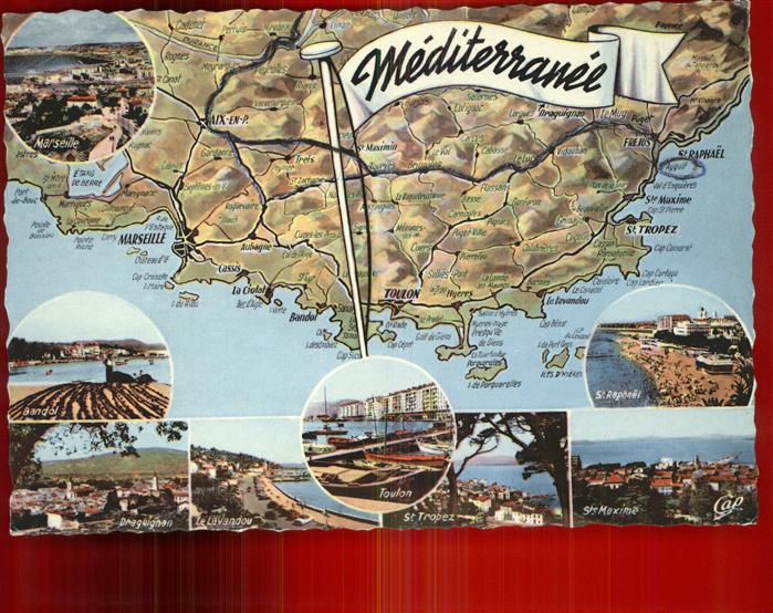 Saint-Raphael Var St. Tropez Toulon Marseille Mer Mediter