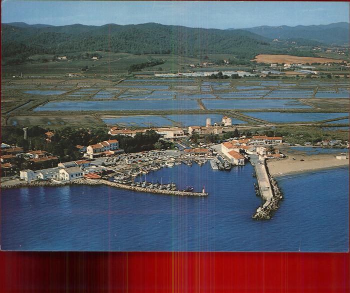 Hyeres Port des Salins vue aerienne