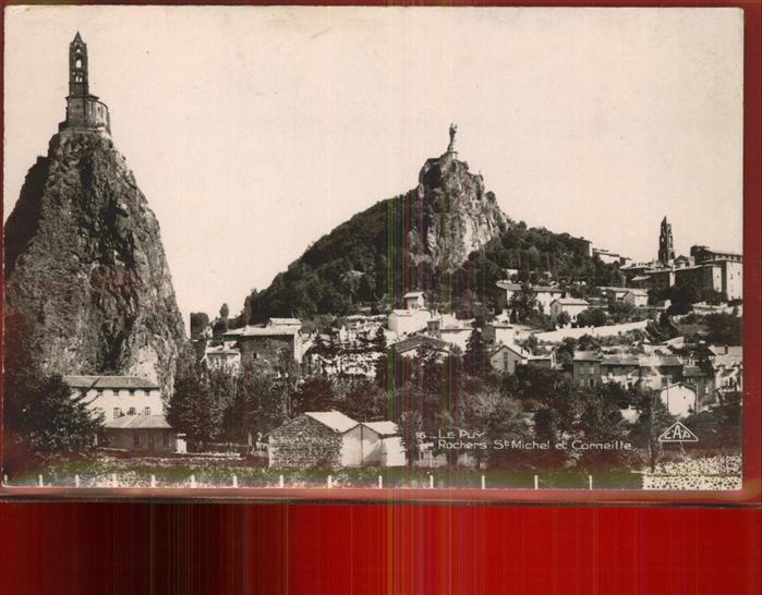 Le Puy-en-Velay Rochers St. Michel et Corneille