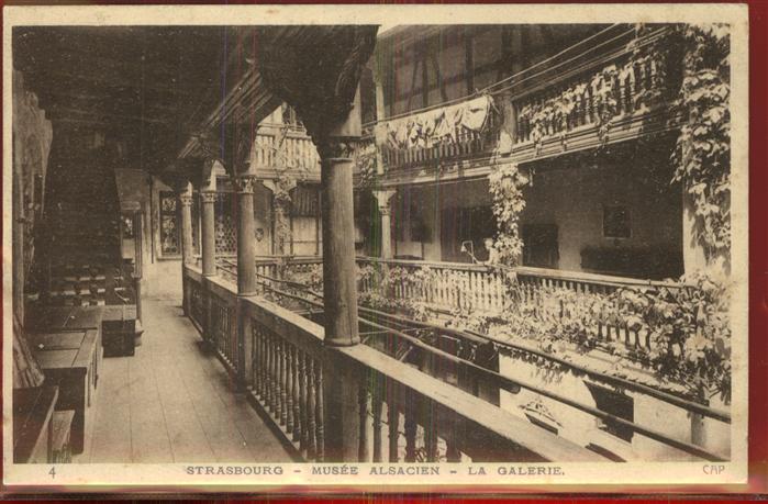 Strasbourg Alsace Musee Alsacien Galerie