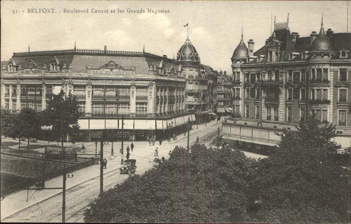 Belfort Alsace Boulevard Carnot Grands Magasins