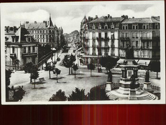Belfort Alsace Place de la Republique Monument des Tro