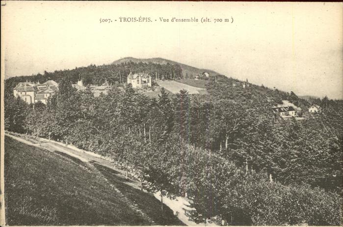 Trois Epis Haut Rhin Elsass Vue d_ensemble