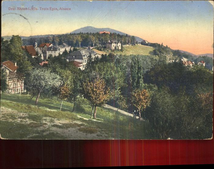 Trois Epis Haut Rhin Elsass Vue d_ensemble