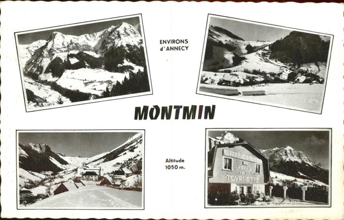 Montmin Vues d_ensemble Chalet Station de Sport
