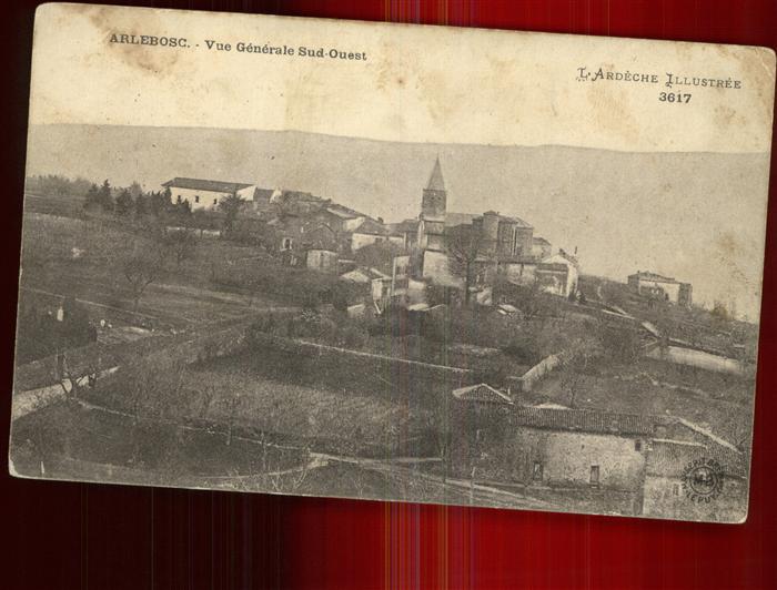 Arlebosc Vue generale Eglise