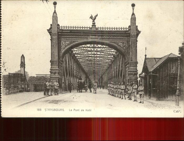 Strasbourg Alsace La Garde du Pont du Kehl