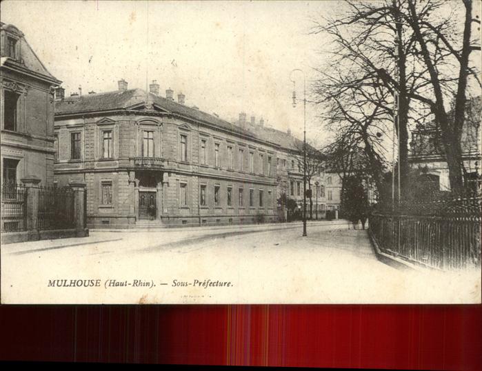 Mulhouse Muehlhausen Sous Prefecture