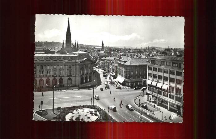 Mulhouse Muehlhausen Place de l'Europe Eglise