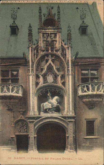 Nancy Lothringen Portail du Palais Ducal