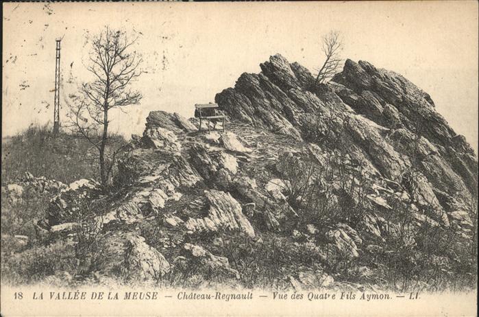Bogny-sur-Meuse Vallee de la Meuse Chateau Regnault Vue
