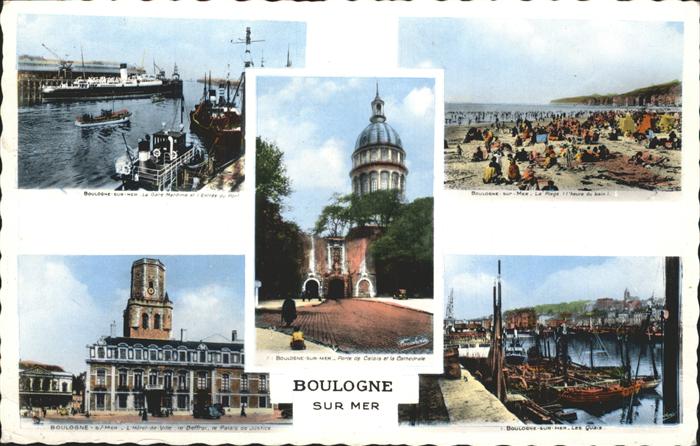 Boulogne-sur-Mer Gare Maritime Entree du Port Hotel de V