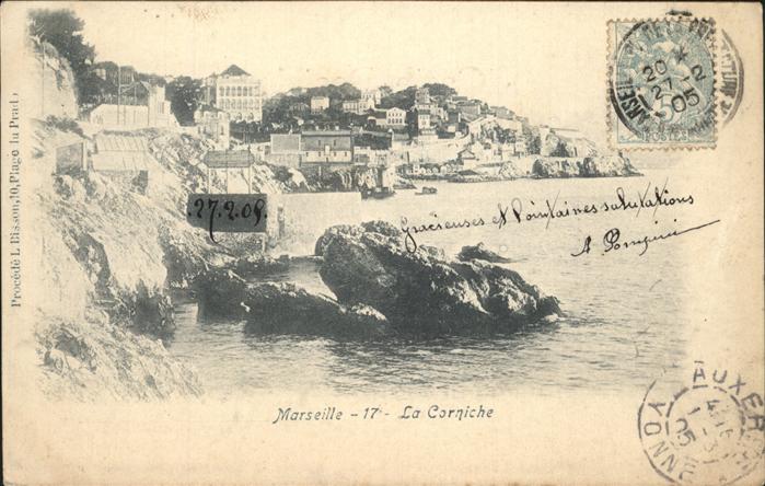 Marseille Bouches-du-Rhone La Corniche