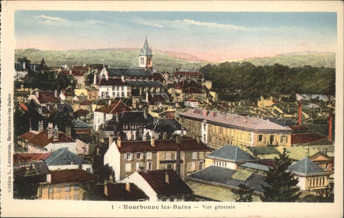 Bourbonne-les-Bains Vue generale Eglise