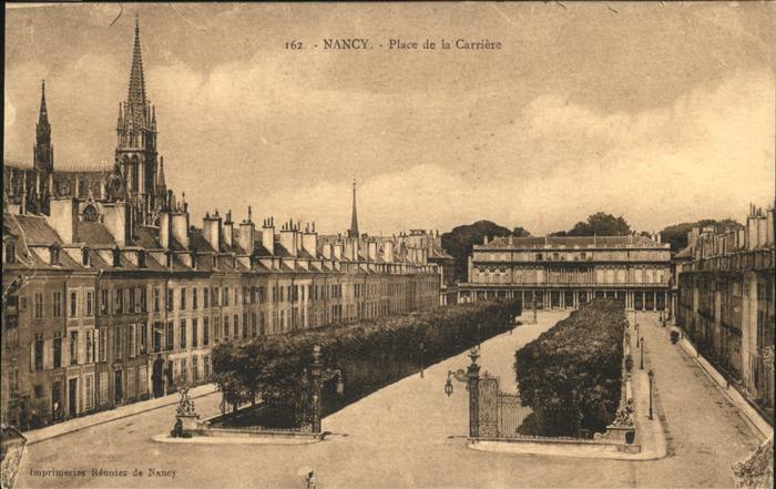 Nancy Lothringen Place de la Carriere Cathedrale