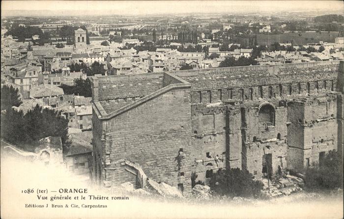 Orange Vaucluse Vue generale et le Theatre romain