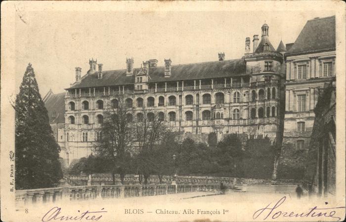 Blois 41 Chateau Aile Francois Ier