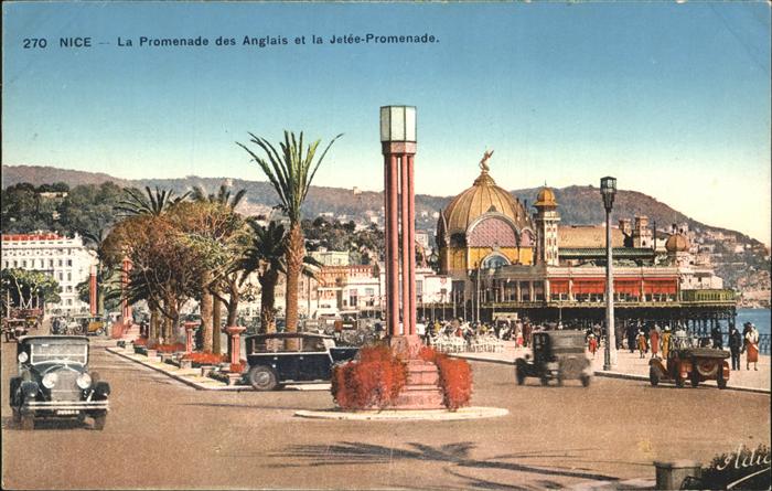 Nice Alpes Maritimes Promenade des Anglais et le Jetee Prome