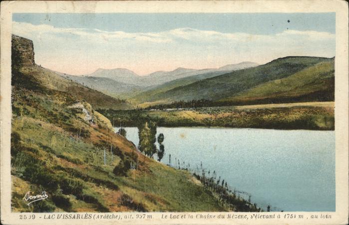 Issarles Lac et Chaine du Mezene