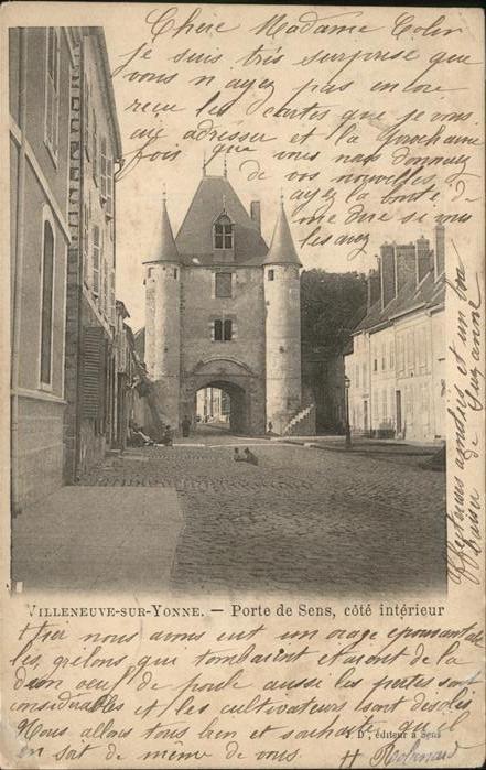 Villeneuve-sur-Yonne Porte de Sens