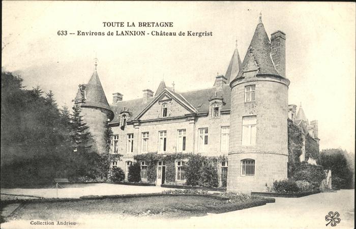 Lannion Chateau de Kergrist