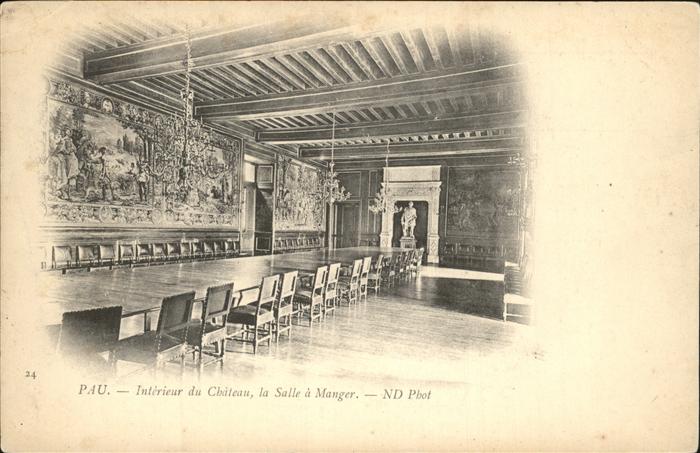 Pau 64 Chateau Salle a Manger
