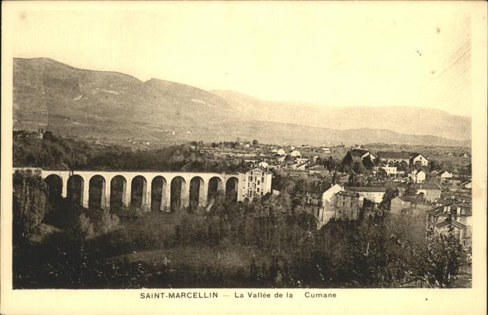 Saint-Marcellin Vue panoramique Vallee de la Cumane Via