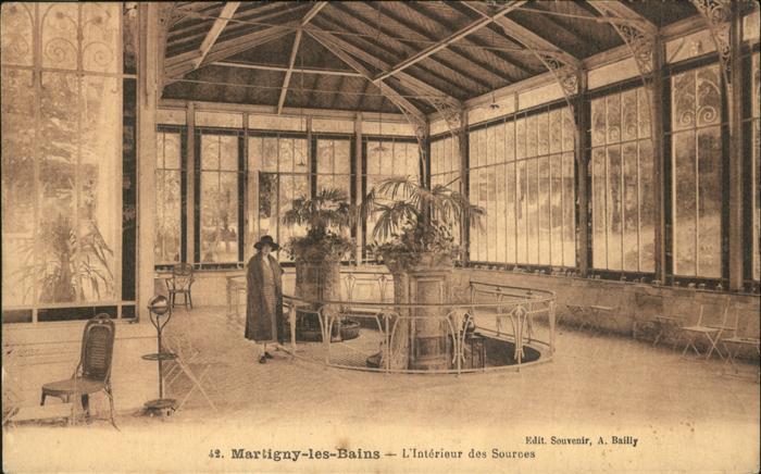 Martigny-les-Bains Interieur des Sources