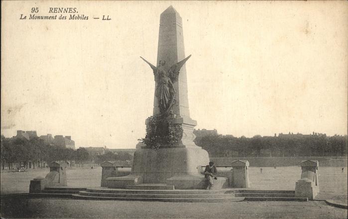 Rennes Ille-et-Vilaine Monument des Mobiles
