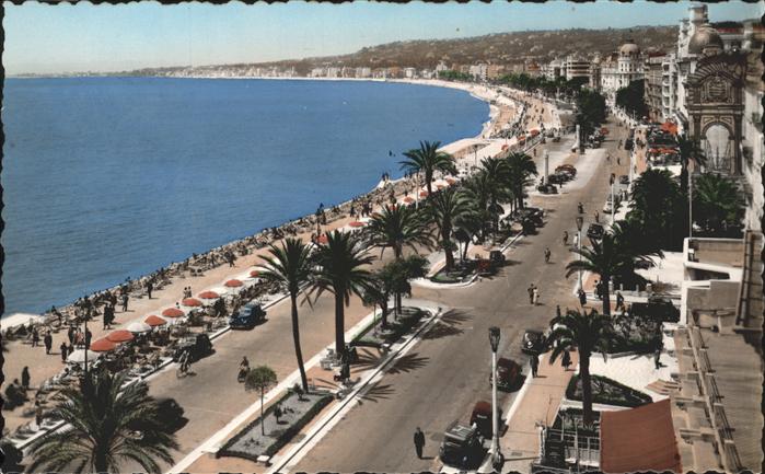 Nice Alpes Maritimes La Baie des Anges Promenade des Anglais