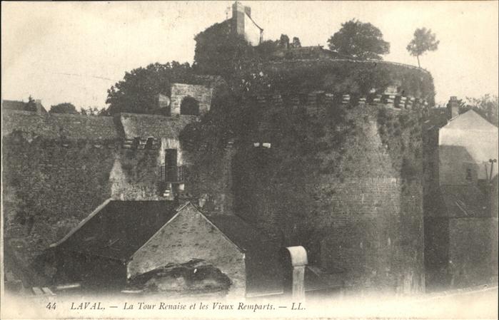 Laval Mayenne La Tour Renaise et les Vieux Remparts