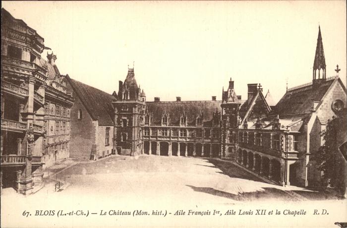 Blois 41 Chateau Aile de Francois Ier et Louis X