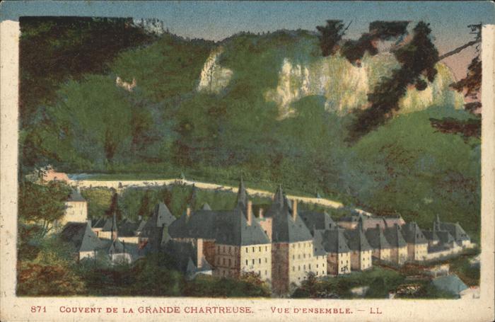 Saint-Pierre-de-Chartreuse Isere Couvent de la Grande Chartreuse vue d_e