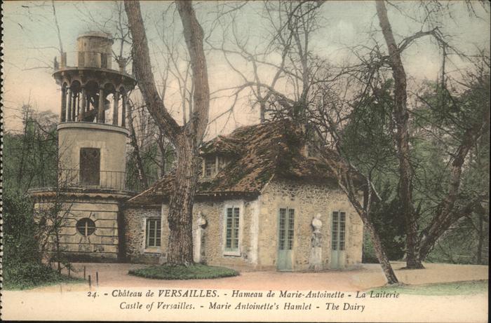 Versailles Yvelines Chateau Hameau de Marie Antoinette La L