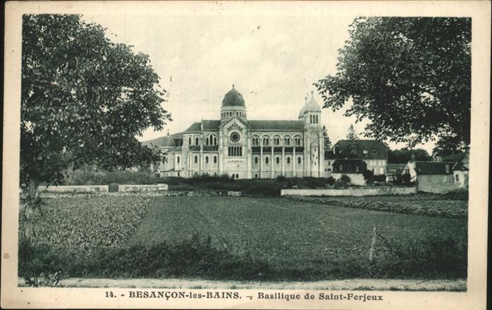 Besancon Doubs Basilique de Saint Ferjeux