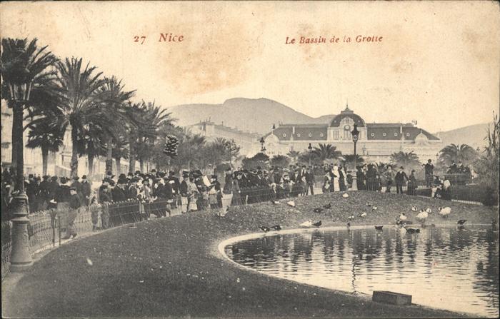 Nice Alpes Maritimes Bassin de la Grotte