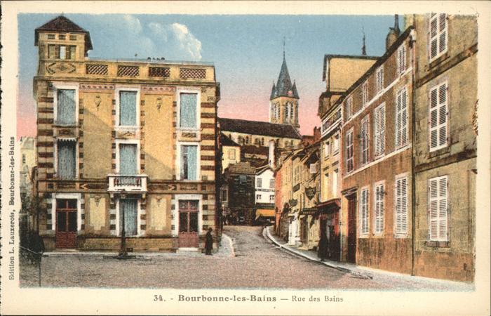 Bourbonne-les-Bains Rue des Bains Tour