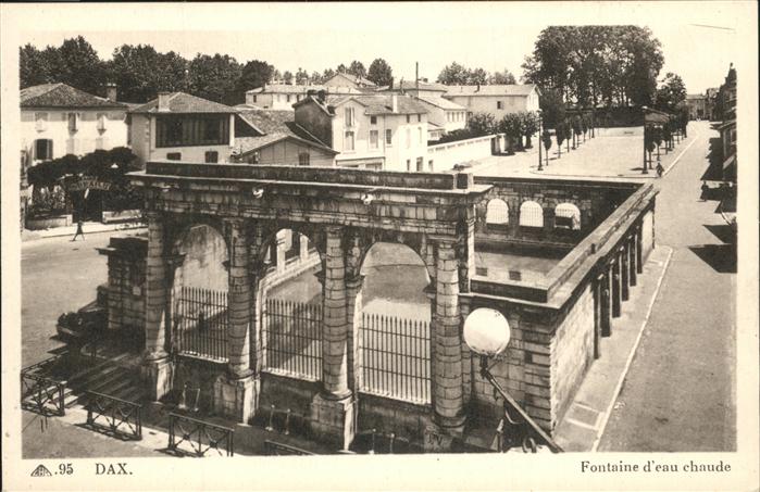 Dax Landes Fontaine d_eau chaude