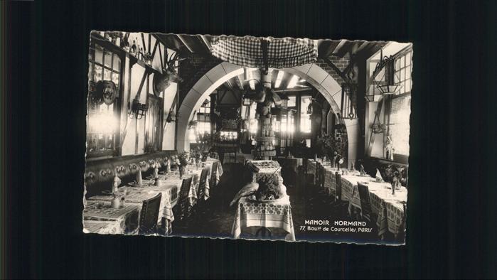 Paris Le Manoir Normand Restaurant