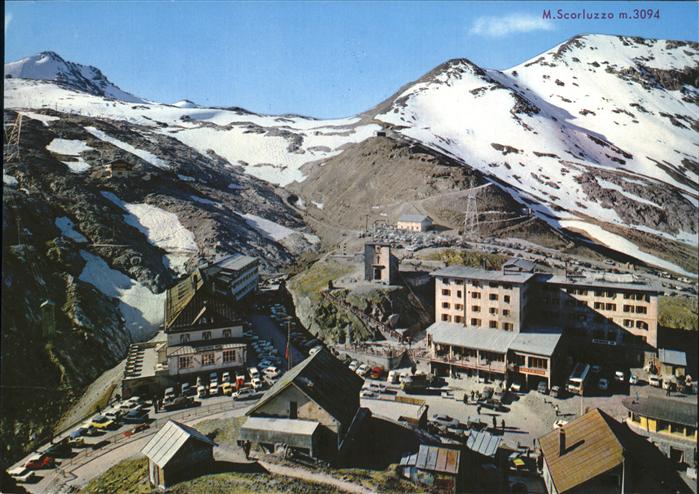 Stilfserjoch Passo dello Stelvio Passhoehe