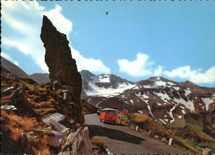Grossglockner Hochalpenstrasse mit Kleinbuss